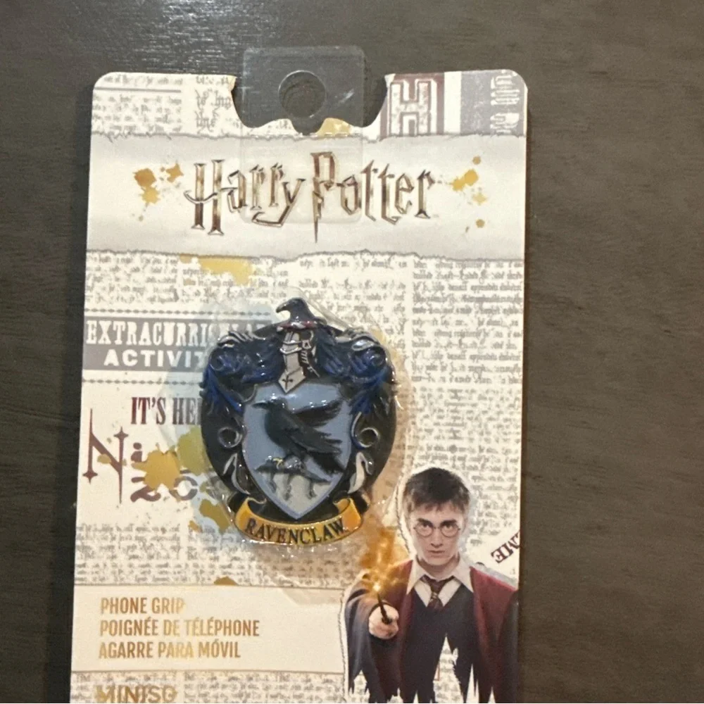 Miniso - Harry Potter Metal Phone Grip Ravenclaw Wizarding World Pop Up